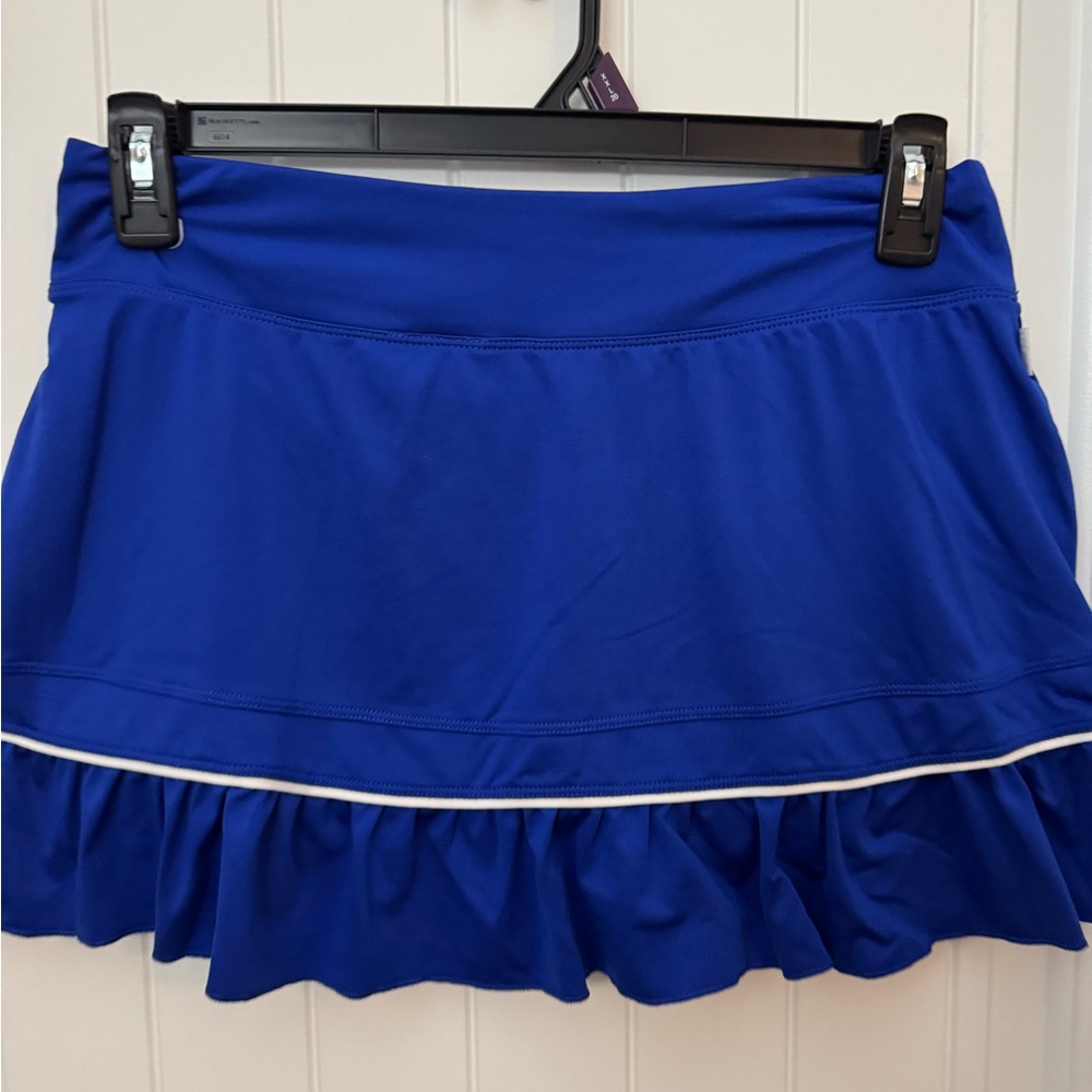 Nike Women's royal Blue Tennis Skort size large #108 - Picture 3 of 4
